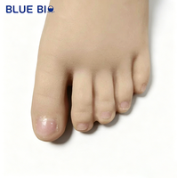 Couvre-pied en silicone à l'aspect naturel SFC, manchon de prothèse ressemblant à une peau, couleur personnalisée pour clinique orthopédique