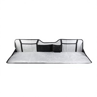 Plateforme de voyage et de camping universelle pliable pour coffre de voiture, gonflable sans air, avec fonction d'extension de siège