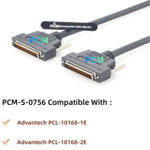 Kabel SCSI HPDB68 Male to Male dengan Pengunci Sekrup untuk Sistem Akuisisi Data Industri Kompatibel dengan Advantech PCL-10168 - Product Image 3