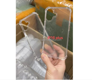 Funda TPU + PC Anti-Yellow a prueba de golpes para iPhone 17 16 15 14 <span class=keywords><strong>Pro</strong></span> Max, funda acrílica transparente, todos los modelos de teléfono 16E - Product Image 5