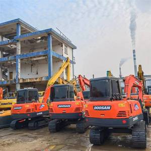 <b>Small</b> Excavator DH55 Used 5.5 Ton Mini Korea 5.5ton Used Excavator Doosan DH55 Used Doosan Daewoo Crawler Excavator Isuzu Sale - Product Image 4