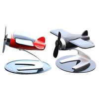 Avion solaire créatif, décoration intérieure, accessoires de bureau, ornement, cadeau pour femme, homme, passionné
