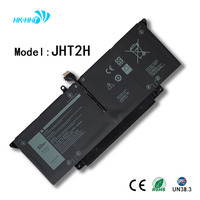 بطاريات لابتوب 52 واط/ساعة متوافقة مع ديل لاتيتيود 7310/7410/JHT2H/X825P/4V5X2 7.7 فولت