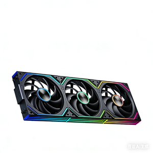 Ventilador de Refrigeración para PC Jungle Leopard V2SE 120mm ARGB, Rodamiento de Aceite, 55CFM, 30dBA, Giro Hacia Adelante/Atrás, Blanco y Negro - Product Image 4