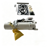 Moteur de porte coulissante latérale commerciale télécommandé Weiyu DC600 - 208-240V 200W 20 tr/min Étanche Garantie 3 ans 50Hz