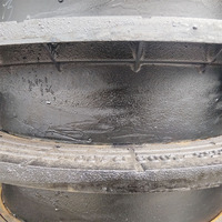 Couvercle de manhole rond anti-compactation pour zones de postes de transformation