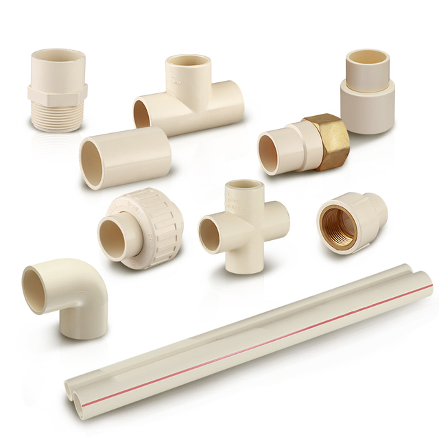Industrial Grade CPVC Socket Pipe Fitting, High Temperature Resistant CPVC Coupling for Chemical & Hot Water Systems