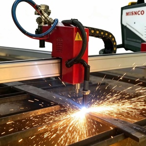 Machine de découpe CNC à portique léger, table de découpe double fonction plasma et flamme avec prise en charge du logiciel FastCAM - Product Image 1