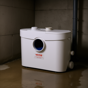 Bomba de desagüe Vevor de 700W, 9600 L/H, 10M de altura de elevación, para eliminación de aguas residuales en baños y sótanos. - Product Image 2