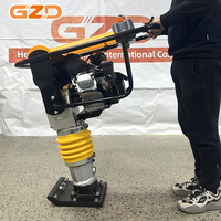 GZD 15KN Compacteur à essence à chocs, 5.5HP, avec logo et couleur personnalisables, OEM, pour le compactage du sol