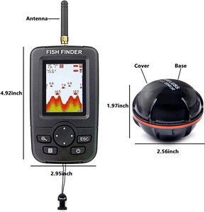 Sonar sans fil 100M, détecteur de profondeur, <span class=keywords><strong>sondeur</strong></span> pour la pêche <span class=keywords><strong>en</strong></span> lac, <span class=keywords><strong>en</strong></span> <span class=keywords><strong>mer</strong></span> et <span class=keywords><strong>en</strong></span> eau salée - <span class=keywords><strong>Sondeur</strong></span> de poissons intelligent et portable - Product Image 2