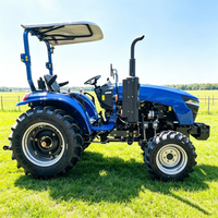 Meilleures ventes : Tracteur 4x4 multifonctionnel 50 CV pour vergers, montagnes et rizières, avec fonction de travail rotatif