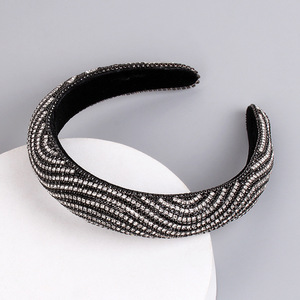 Serre-têtes en strass pour femmes Hua Liyu, accessoires de cheveux colorés en forme de S, coiffe tendance - Product Image 4