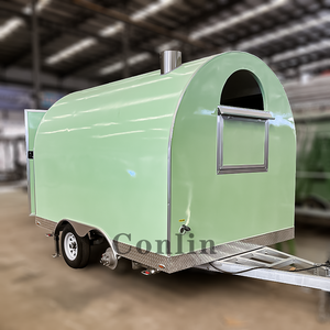 Snowball Trailer American Food Stand Petits camions à hot-dog Snack Cart Magasin d'alimentation à vendre - Product Image 1