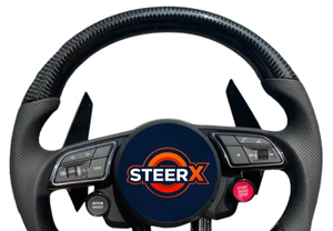 Volante de Fibra de Carbono Personalizado Compatible con <span class=keywords><strong>Audi</strong></span> <span class=keywords><strong>A1</strong></span> A3 A4 A5 A6 A7 <span class=keywords><strong>RS</strong></span> R8 RS3 C7 Q5 Q7 S3 8V B8 B9 S4 Q3 Q8 TT - Product Image 6