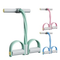 Équipement de fitness Offre Spéciale 4 tubes bande extensible jambes maigres bandes de résistance tirer corde tendeur à quatre tubes pour gymnastique à domicile