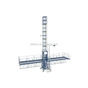 Cao tầng xây dựng bên ngoài làm việc nền tảng cơ giới Cột Buồm leo giàn giáo cho mặt tiền làm việc - Product Image 1