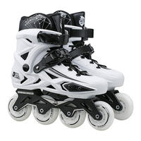 Patins à roulettes professionnels réglables à 4 roues en PU pour enfants et adultes