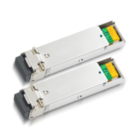 Transceiver optique SFP BIDI 1,25 G monomode LC 1310/1490/1550 nm compatible avec les principales marques de commutateurs