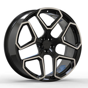 <span class=keywords><strong>Berserk</strong></span> ET <span class=keywords><strong>22</strong></span> 5X108 22R, cargadores de coche de aleación de aluminio forjado, llanta de rueda de 5 radios de 15 pulgadas, nuevo acabado brillante para Zeeker FB1208, 4 piezas - Product Image 1