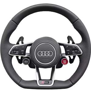 Volant modifié OLIVER à 3 branches pour <span class=keywords><strong>Audi</strong></span> A3 A4L A5 A6L A7 <span class=keywords><strong>Q3</strong></span> Q5 S4 S5 RS7 R8 - Product Image 6
