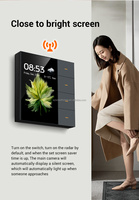 Panel de Interruptores de Pared Tuya Zigbee 2025 de 4 Canales, Interruptor Multifunción con Atenuador de Luz, WiFi para Automatización del Hogar Inteligente para Hoteles