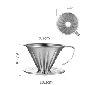 Filtro de Café Reutilizable de Acero Inoxidable, Diseño Sostenible para Uso en la Cocina del Hogar - Product Image 6