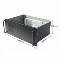 Casing Server Rak 19-Inci Harga Terjangkau dengan Kedalaman Pendek 430mm untuk Komputer Industri