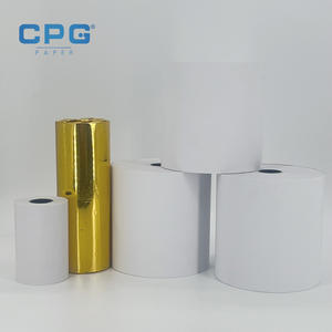 Rollo de Papel para Caja Registradora, Certificado FSC, 80*80 mm, 70gsm, para Terminal de Tarjeta de Crédito, Comercio y Punto de Venta, Venta al Por Mayor del Fabricante - Product Image 1