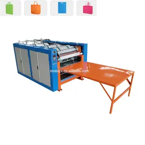 Máquina de impresión de bolsas de yute, polietileno, Pp, Mylar, plástico, Offset, tela, papel no tejido, bolsas de café, precio pequeño para la venta