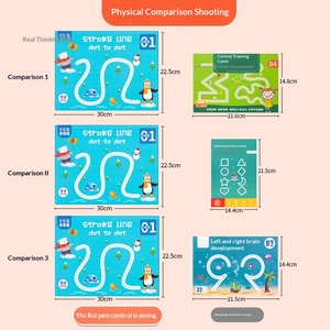 การฝึกการควบคุมปากกา สำหรับเด็กอนุบาล ปากกาเขียนลบได้ ฝึกสมาธิ ของเล่นเด็กเสริมพัฒนาการ ฝึกการคิดและการเรียนรู้ - Product Image 5