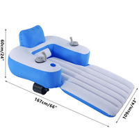 Flotteur de piscine motorisé personnalisable pour adultes, 2 moteurs, chaises longues gonflables pour adultes avec porte-gobelets, pour lac, rivière, été, eau
