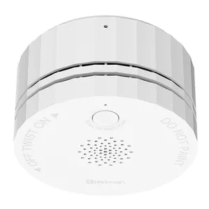 Heiman Tuya Smart Zigbee détecteur de fumée alarme incendie capteur de fumée photoélectrique fonctionne avec Tuya Zigbee Hub