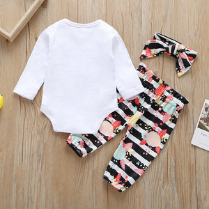 Vêtements pour enfants, marque E2woo, vêtements pour bébés filles, pantalons en coton, combinaisons avec boutons, fabriqués en Chine - Product Image 2
