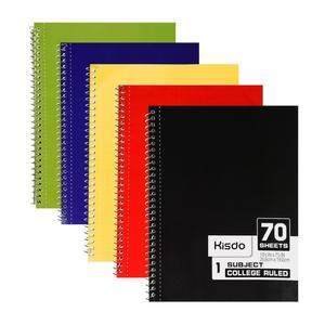 Think Positive Spiral Notebook - 8.5x11" Motivational Journal, 120 College Ruled Pages