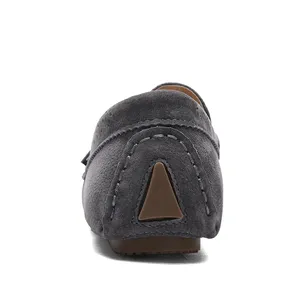 Nuovi arrivi tomaia in pelle scamosciata <span class=keywords><strong>uomo</strong></span> inverno caldo Sneakers a prova di neve pelliccia all'interno mocassini <span class=keywords><strong>scarpe</strong></span> da guida - Product Image 5