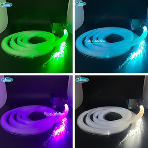 Fuente de Luz Inteligente Tuya WiFi de Fibra Óptica 5W 10W Luz Blanca con Rueda de Colores Giratoria para Iluminación de Techo con Efecto Estrella - Product Image 2