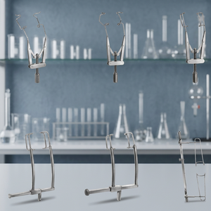 Spéculum oculaire Liebermann, fil K, spéculum oculaire Kershner fenestré pour placement nasal et temporaire, spéculum oculaire Sccott - Product Image 3