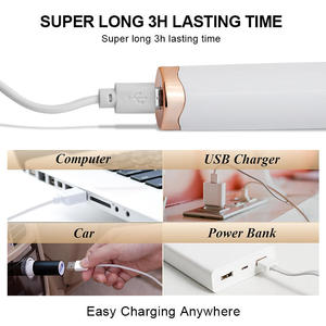 หวีดัดขนตาไฟฟ้าแบบพกพา ชาร์จด้วย USB วัสดุ ABS เครื่องมือเสริมความงามยกขนตา - Product Image 5