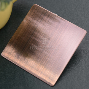 Fornitore di lastre Ferosteel Ss metallo decorativo colorato 304 finitura dell'attaccatura dei capelli acciaio inossidabile Foshan 4 x8 Ss316 in Qatar personalizza BV - Product Image 6