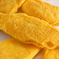 Kosjer HALAL BRC CERTIFICAAT Natuurlijk Gefreeze-droogde Mango Zoete Smaak Laag in Vet Klaar om te Eten Veganistisch Voedsel ODM OEM Gedroogd Fruit