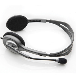 Stock Logi Tech H110 Microphone <span class=keywords><strong>casque</strong></span> stéréo multi-appareils 1.8m cordon double <span class=keywords><strong>prise</strong></span> <span class=keywords><strong>jack</strong></span> 3.5mm certifié CE 2 ans de garantie pour - Product Image 1