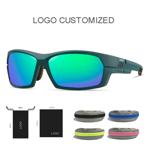 TR90メンズカジュアルスクエアスポーツフレームサングラス新しい偏光タックレンズUV400ベントクラシックカラフルスポーツシェード - Product Image 4