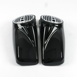 8 "coperchi rigidi della borsa della sella dei coperchi dell'altoparlante della borsa della sella del motociclo dell'abs <span class=keywords><strong>per</strong></span> <span class=keywords><strong>Harley</strong></span> <span class=keywords><strong>Davidson</strong></span> Touring 2014 su - Product Image 3