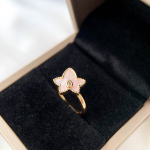 Anillos de moda de cobre chapado en oro de 18 quilates de estilo moderno - Product Image 3