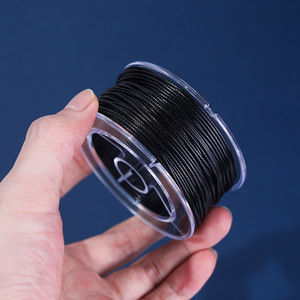 Waxed <b>rope</b>, leather <b>rope</b>, necklace <b>rope</b>, <b>bracelet</b> <b>rope</b>, handmade braided <b>rope</b>, DIY materials for <b>rope</b> making, ornaments, - Product Image 1