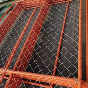 Protection routière anti-chute d'objets : Barrière de sécurité électrique en treillis métallique à mailles losangées pour entrée de tunnel, ranch et pont - Product Image 6
