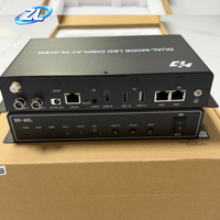 Boîtier de contrôle LED Huidu HD-A5L en gros, mode synchrone et asynchrone, WiFi 4G pour affichage publicitaire LED commercial