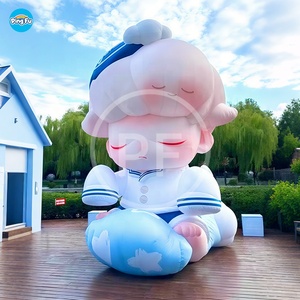 Tùy Chỉnh Quảng Cáo <span class=keywords><strong>Inflatables</strong></span> Cho Quảng Cáo Inflatable Phim Hoạt Hình Dimoo Cô Gái Nhân Vật Linh Vật Pop Mart Cho Trang Trí - Product Image 3