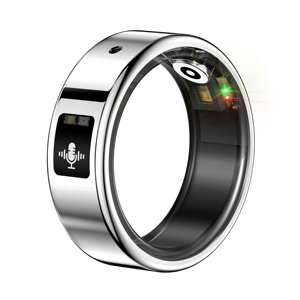 Bague Intelligente IA SR116 avec Enregistreur Vocal, Traducteur, Assistant IA, Notes de Réunion, Suivi de Santé – Bague Connectée Intelligente - Product Image 4